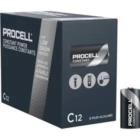 Duracell Procell Alkaline C Battery – PC1400, Price/BX