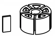 Dynabrade 57113 Vane/Rotor Set, Price/EA