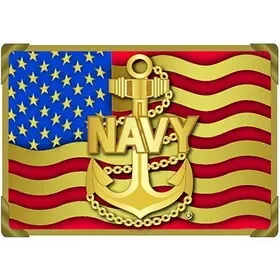 Eagle Emblems B0120 Buckle-Usn Anchor (3-1/4″)