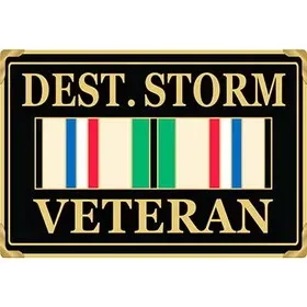 Eagle Emblems B0135 Buckle-Op.Desert Storm (3-1/2″)