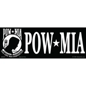 Eagle Emblems BM0007 Sticker-Pow*Mia (3-1/2″x10″)