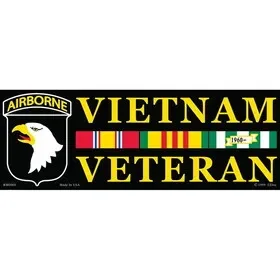 Eagle Emblems BM0060 Sticker-Viet,101St Abn (3-1/2″X10″)