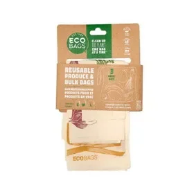 ECOBAGS 3-Piece Produce & Bulk Bag Set Small, Medium, & Large