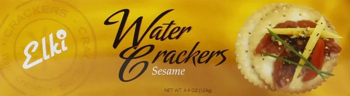 Elki Sesame Water Crackers – 4.4 oz