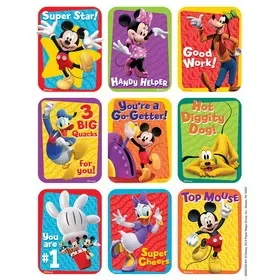 Eureka EU-650032 Mickey Mouse Clubhouse Motivational, Giant Stickers, Price/Pack