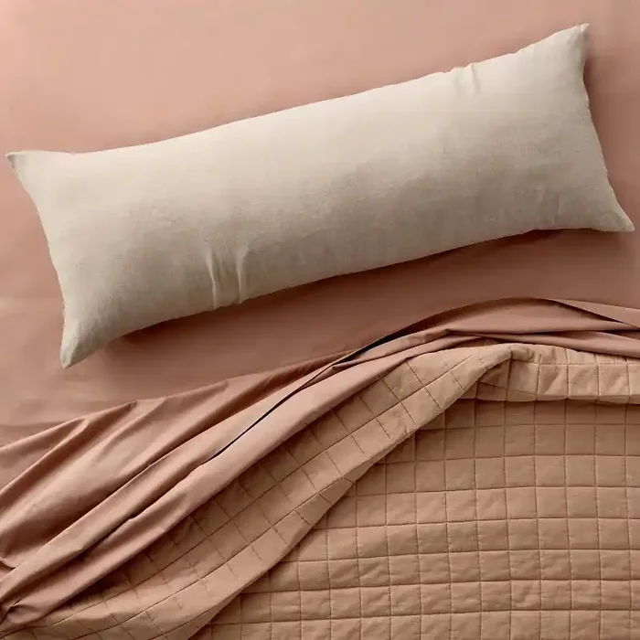 European Flax Linen Body Pillow Cover Natural Undyed – Casaluna™