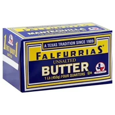 Falfurrias Unsalted Butter Stick – 16 Oz