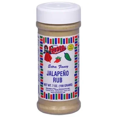 Fiesta Jalapeno Rub – 7 Oz