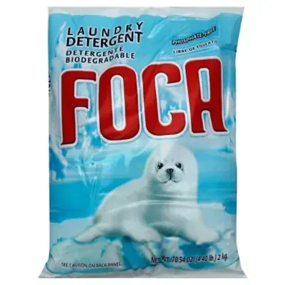 Foca Laundry Detergent Phospate Free Bag – 70.54 Oz