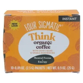 Four Sigmatic Think Coffee, Instant, Organic – .9 oz