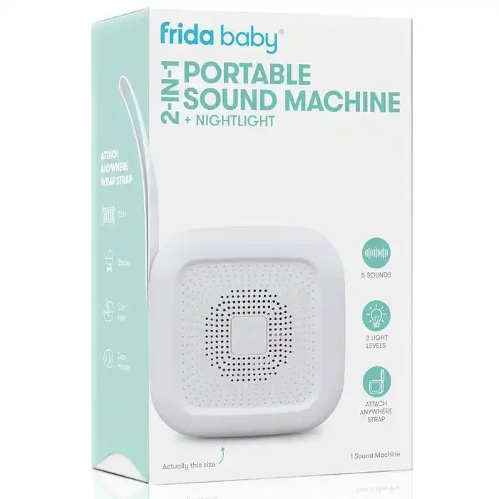 Fridababy 2-in-1 Portable Sound Machine & Nightlight