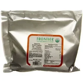 Frontier Chicken Flavored Broth, Vegan, Organic, Price/1 lb