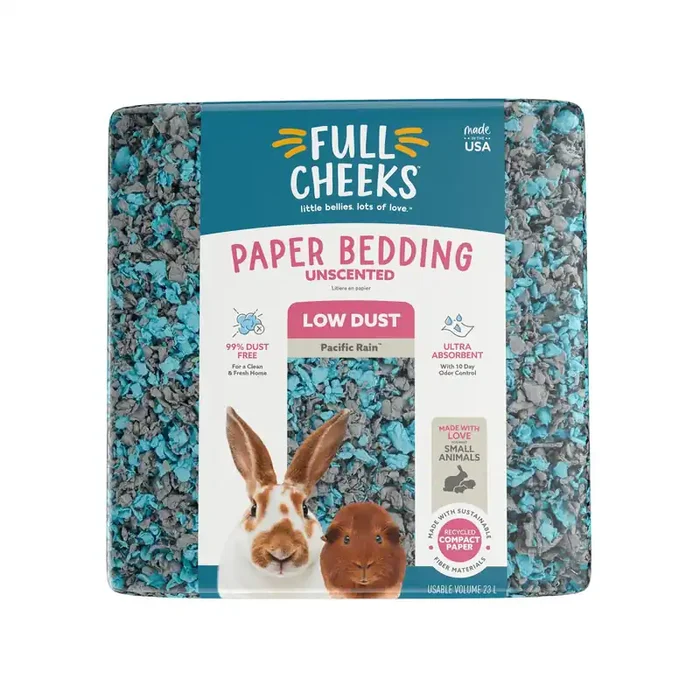 Full Cheeks Odor Control Small Pet Paper Bedding – Pacific Rain