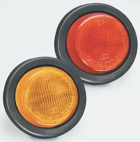 Fulton 41-30-001 Waterproof Led 2″ Round Clearance/Side Marker Lights (Bargman), Price/Each