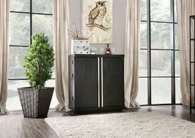 Furniture of America IDF-3337SV Elmva Transitional Multi-Storage Server
