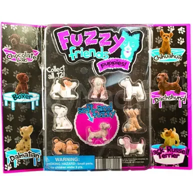 Fuzzy Friends Puppies Series 2 Vending Capsules (2-inch)