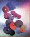 Gemtex 20570100 7X7/8 Blue Zee Disc 16Grit(25/Pk), Price/PK
