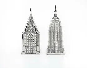 Godinger 569 Empire State/chrysler S/p, Price/each