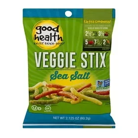 Good Health Natural Products Veggie Stix 2.125 Ounce, 2.13 Ounces, 10 Per Case, Price/case