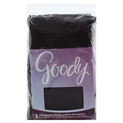 Goody Bonnet Satin Slumber Black – Each