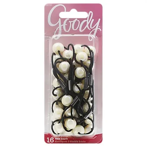 Goody Elastics Twin Beads