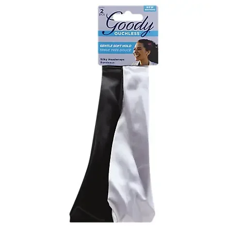 Goody Ouchless Headwraps Silky Gentle Soft Hold