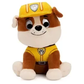 Gund 6056514 Paw Patrol Construction Worker Rubble Plush Toy Mulitcolored