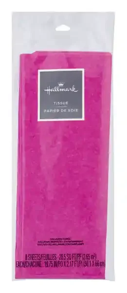 Hallmark Tissue Paper Pink 8 Sheets