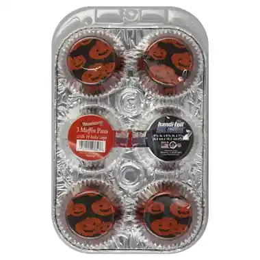 Handi Foil Muffin Pans, With Bake Cups