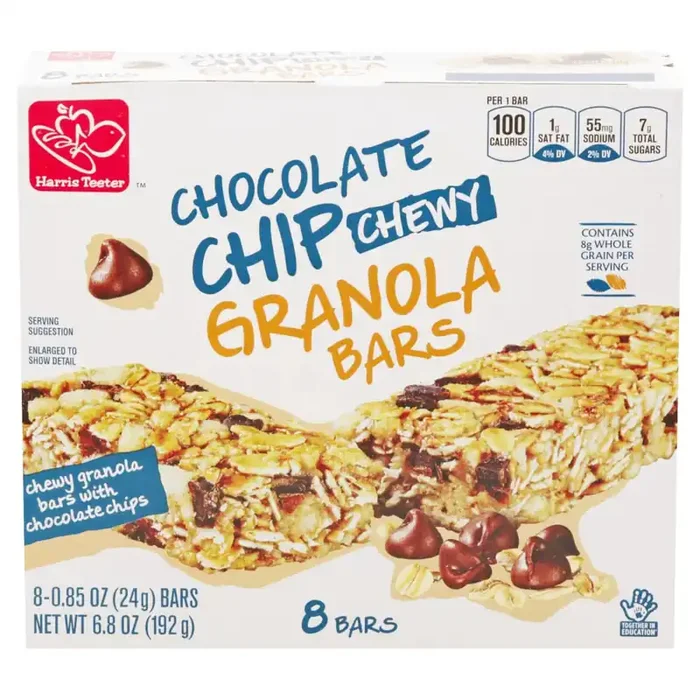 Harris Teeter Chocolate Chip Chewy Granola Bars