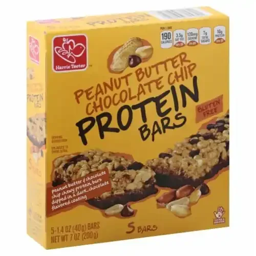 Harris Teeter Peanut Butter Chocolate Chip Protein Bars