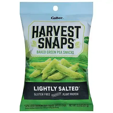 Harvest Snaps Lightly Salted – 2 OZ
