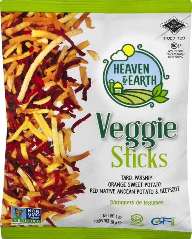 Heaven & Earth Veggie Sticks 1 oz