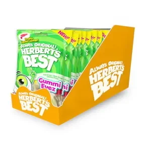 Herbert’s Best Of Gummi Eyez, 12 Bags Per Display Ready Case, 2.6 Ounce, 12 per case, Price/case