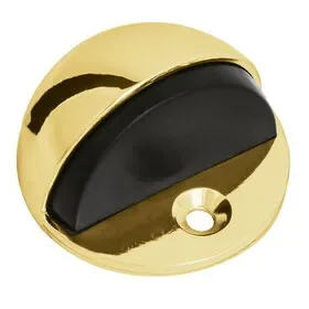 Hermex 43776 Brass Dome Door Stop