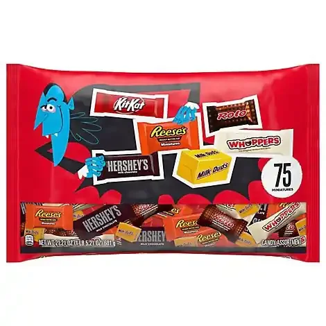 Hershey Assorted Flavored Halloween Candy Bag Multipack – 75-21.21 Oz