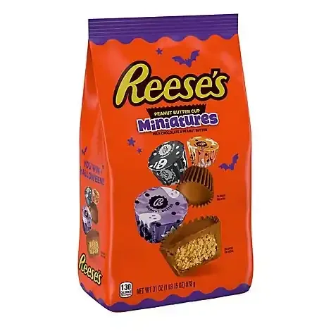 Hershey Reese‘s Pbc Minis Milk Chocolates – 31 Oz