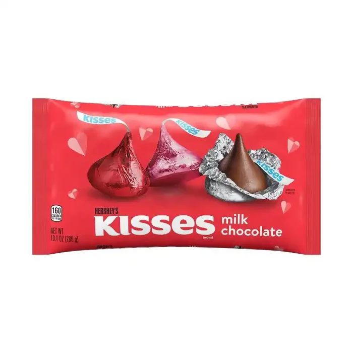 Hershey‘s Kisses Valentine‘s Day Milk Chocolate Candy – 10.1oz