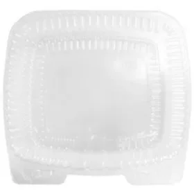Hfa Handi-Foil 10 Inch Shallow Single Compartment Plastic Container, 200 Each, 1 Per Case, Price/Case