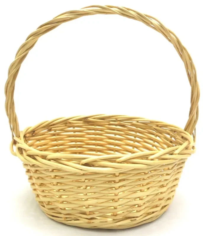 Holiday Home Easter Split Willow Basket – Natural