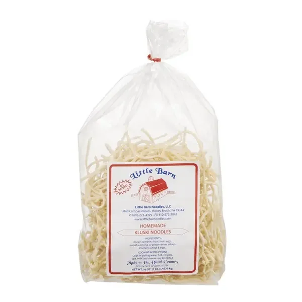 Homemad Kluski Little Barn Noodles