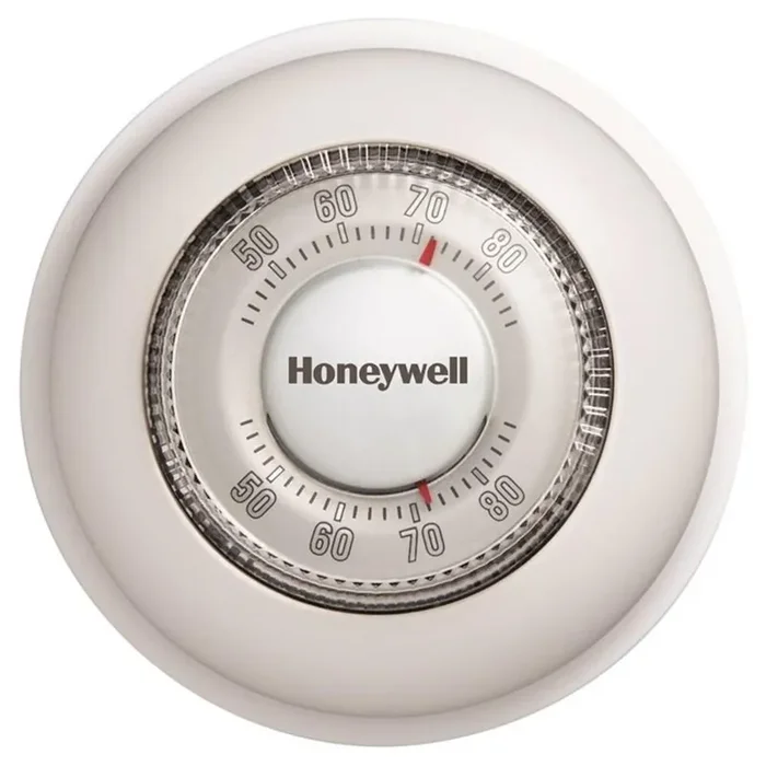 Honeywell The Round Heat Only Non-Programmable Manual Thermostat – White