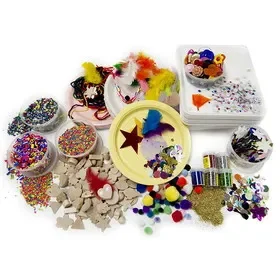 Hygloss HYG9904 Collage Treasure Box, Price/Each