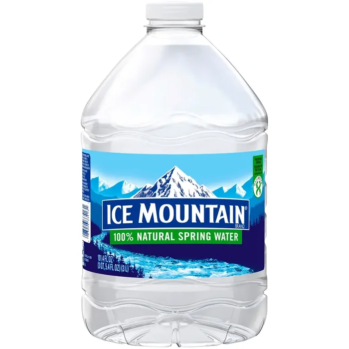 Ice Mountain 101.4-fl oz Spring Bottled Water