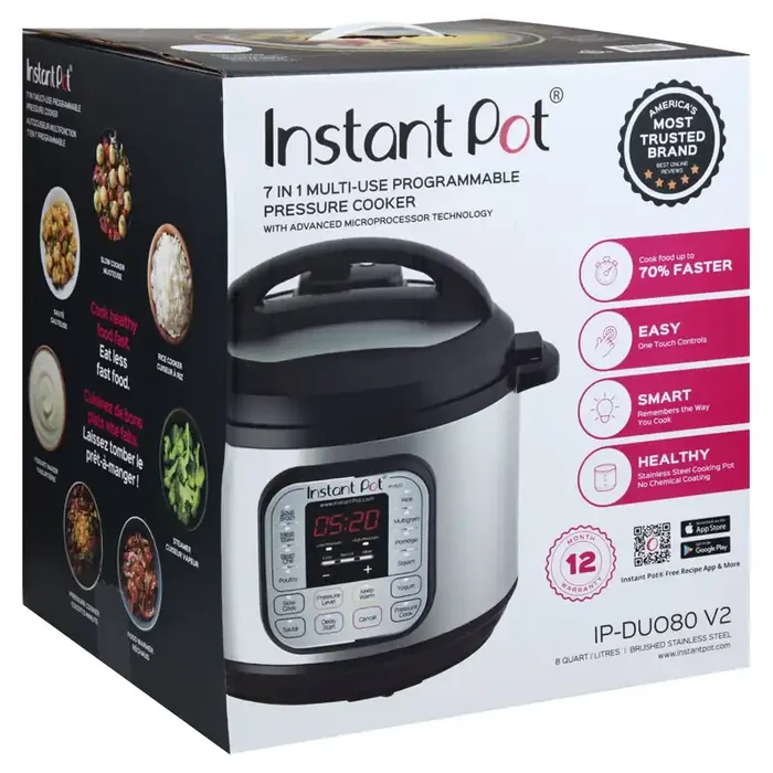Instant Pot Duo 80 Pressure Cooker