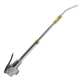 Interstate Pneumatics B500XT24 2 Way Lever Valve with 24 Inch Extension Blow Tip & Hex Bushing Reducer