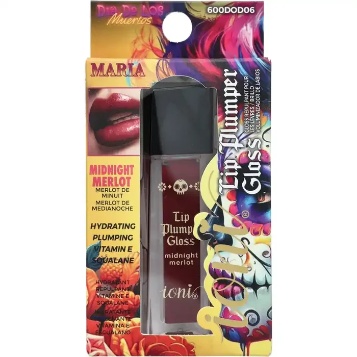 Ioni Sheer Lip Plumper Gloss – Midnight Merlot