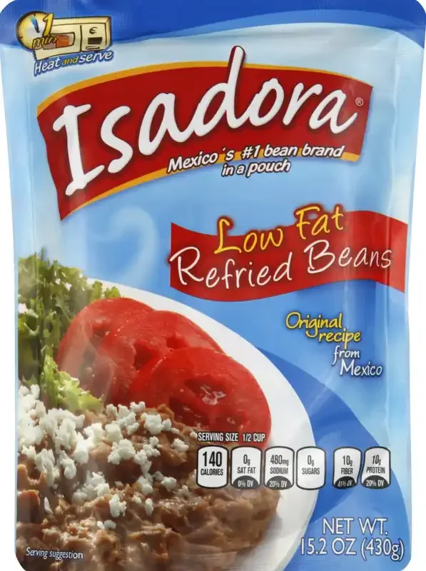Isadora Refried Beans 15.2 oz