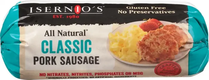 Isernio‘s Classic Pork Sausage 16 oz