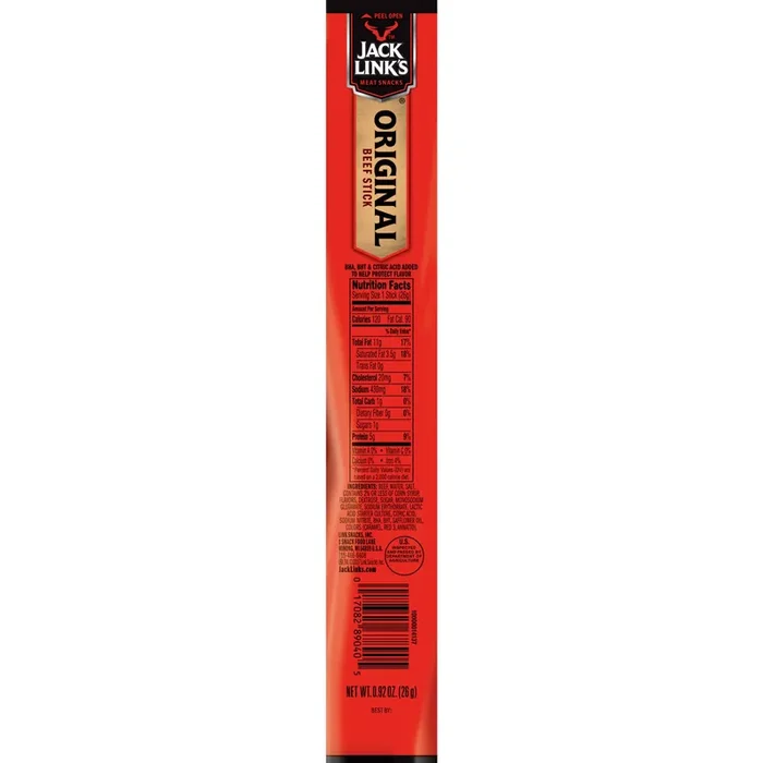 Jack Link‘s Original Flavor Beef Sticks, 0.92 ounce